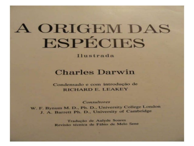 A Origem Das Especies Charles Darwin Pdf